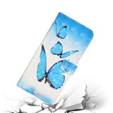 Peněženkové 3D pouzdro Oil na Oppo A17 - 3 Butterflies