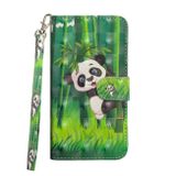 Peňaženkové kožené puzdro na Sony Xperia L4 - Bamboo Panda