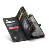 Multifunkční peněženkové pouzdro CaseMe Detachable pro Samsung Galaxy S24 Plus 5G - Černá