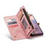 Multifunkční peněženkové pouzdro CaseMe Detachable pro Samsung Galaxy S24 Plus 5G - Růžová