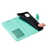 Peňeženkové kožené pouzdro na iPhone 12 Pro Max - Zelená