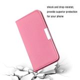 Peňeženkové kožené pouzdro na iPhone 12 Mini - Ružová