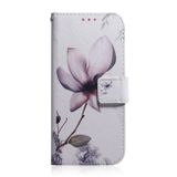 Peňeženkové kožené pouzdro na iPhone 12 Mini - Magnolia Flower