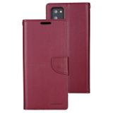 Peňeženkové kožené pouzdro na Samsung Galaxy Note 20 - Wine Red