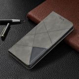 Peňeženkové kožené pouzdro RHOMBUS na Samsung Galaxy Note 20 Ultra - Šedá