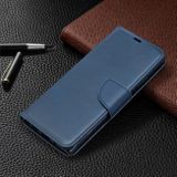 Peňaženkové kožené pouzdro na Samsung Galaxy Note 20 Ultra - Modrá