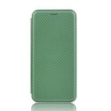 Peňeženkové kožené pouzdro na Sony Xperia 10 - Zelená