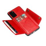Kožený kryt MAGNETIC na Samsung Galaxy Note 20 Ultra - Červená