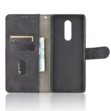 Peňaženkové kožené pouzdro na Sony Xperia 1 - Černá