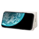 Peněženkové kožené pouzdro pro Samsung Galaxy A6 - White