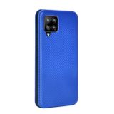 Peňeženkové pouzdro na Samsung Galaxy A42 5G - Modrá