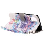 Peňaženkové 3D puzdro na Samsung Galaxy A51 5G - Colorful Elephant)