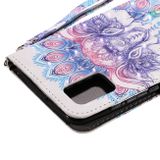 Peňaženkové 3D puzdro na Samsung Galaxy A51 5G - Colorful Elephant)