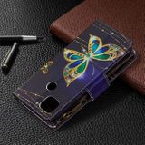 Multifunkční peňaženkové pouzdro na váš Xiaomi Redmi 9C -Big Butterfly