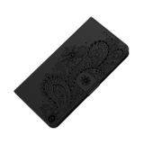 Peňaženkové kožené puzdro PEACOCK Samsung Galaxy A51 5G - Černá