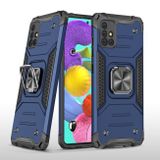 Kryt Magnetic Holder Armor na Samsung Galaxy A51 5G - Modrá
