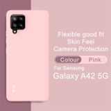 Gumový kryt na Samsung Galaxy A42 5G - Ružová