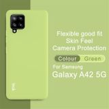 Gumový kryt na Samsung Galaxy A42 5G - Zelená