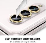 Ochranné sklo na zadní kameru ENKAY Alloy pro Samsung Z Fold 5 - Zelená
