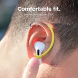 Silikonový háček na ucho -  Žlutá
