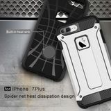 Tough armor kryt na iPhone 7 Plus / iPhone 8 Plus - Stříbrná