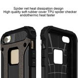 Tough armor + kryt na iPhone 5S / SE - černá