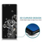 Temperované Tvrzené sklo na Samsung Galaxy S20 Ultra  - 9H HD 3D Curved Edge - transparent