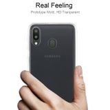 Gumový kryt na Samsung Galaxy M20 - Transparentní