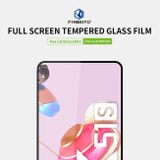 Ochranné sklo Full Screen 9H+ na LG K51S - Čierna