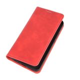 Peňeženkové kožené pouzdro na Xiaomi Redmi 9 - Červená