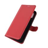 Peňeženkové kožené pouzdro na Xiaomi Redmi 9A - Červená