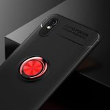 Gumový kryt na Xiaomi Redmi 9A - Černočervená