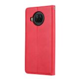 Peňeženkové kožené pouzdro SKIN na Xiaomi Mi 10T Lite 5G - Červená