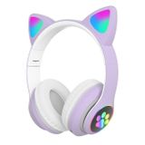 Bezdrátové T&amp;G sluchátka CAT Bluetooth - Fialová