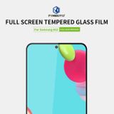 Temperované tvrzené sklo PINWUYO  26mm 9H 2.5D na Samsung Galaxy A52 5G - Černá