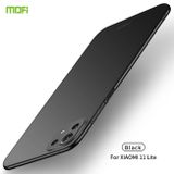 Plastový kryt MOFI na Xiaomi Mi 11 Lite - Černá