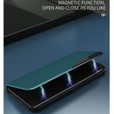 Knížkové pouzdro Electroplating Mirror DISPLAY pro Samsung Galaxy A33 5G - Modrá