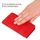 Peňaženkové kožené pouzdro RETRO SKIN na Sony Xperia 1 - Červená