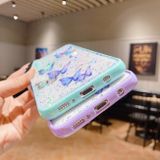 Gumový Glitter kryt pro Samsung Galaxy A23 5G – Fialová