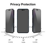 Ochranné sklo ENKAY Anti-peeping pro iPhone 15
