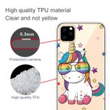 Gumený kryt Soft TPU na iPhone 11pro  Eyeglasses Unicorn