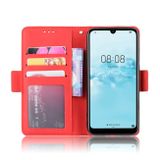Peněženkové pouzdro Wallet Stylena Huawei Y5 (2019)  - červená