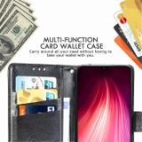 Peňaženkové kožené puzdro  Butterfly Love na Xiaomi Redmi Note -růžová