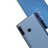 Knižkové pouzdro  Electroplating Mirror na Xiaomi Redmi Note 8 - silver