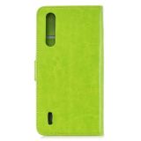 Peňeženkové kožené pouzdro na Xiaomi Mi 9 Lite - Zelený