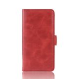 Peneženkové kožené pouzdro MAGNETIC na LG G8S - Červená