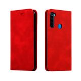 Peňeženkové kožené pouzdro na Xiaomi Redmi Note 8T - Červená
