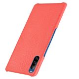 Kožený kryt na Sony Xperia L4 -Crocodile červená