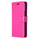 Peněženkové kožené pouzdro pro Samsung Galaxy A41-Ružový