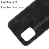 Kožený kryt na Xiaomi Mi 10 Lite - černý